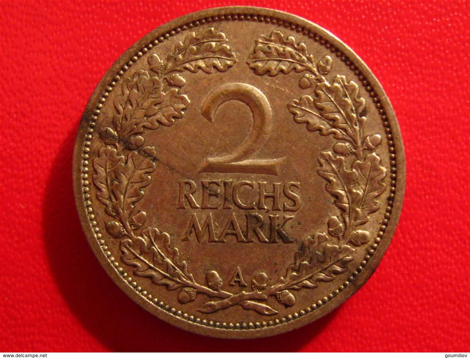 Allemagne - 2 Reichsmark 1927 A 2819 - 2 Reichsmark