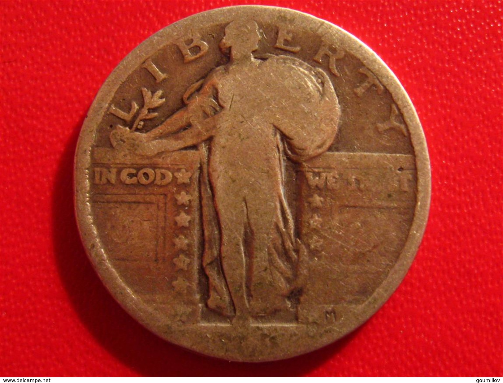 Etats-Unis - Quarter Dollar Standing Liberty 2844 - 1916-1930: Standing Liberty (Libertà In Piedi)