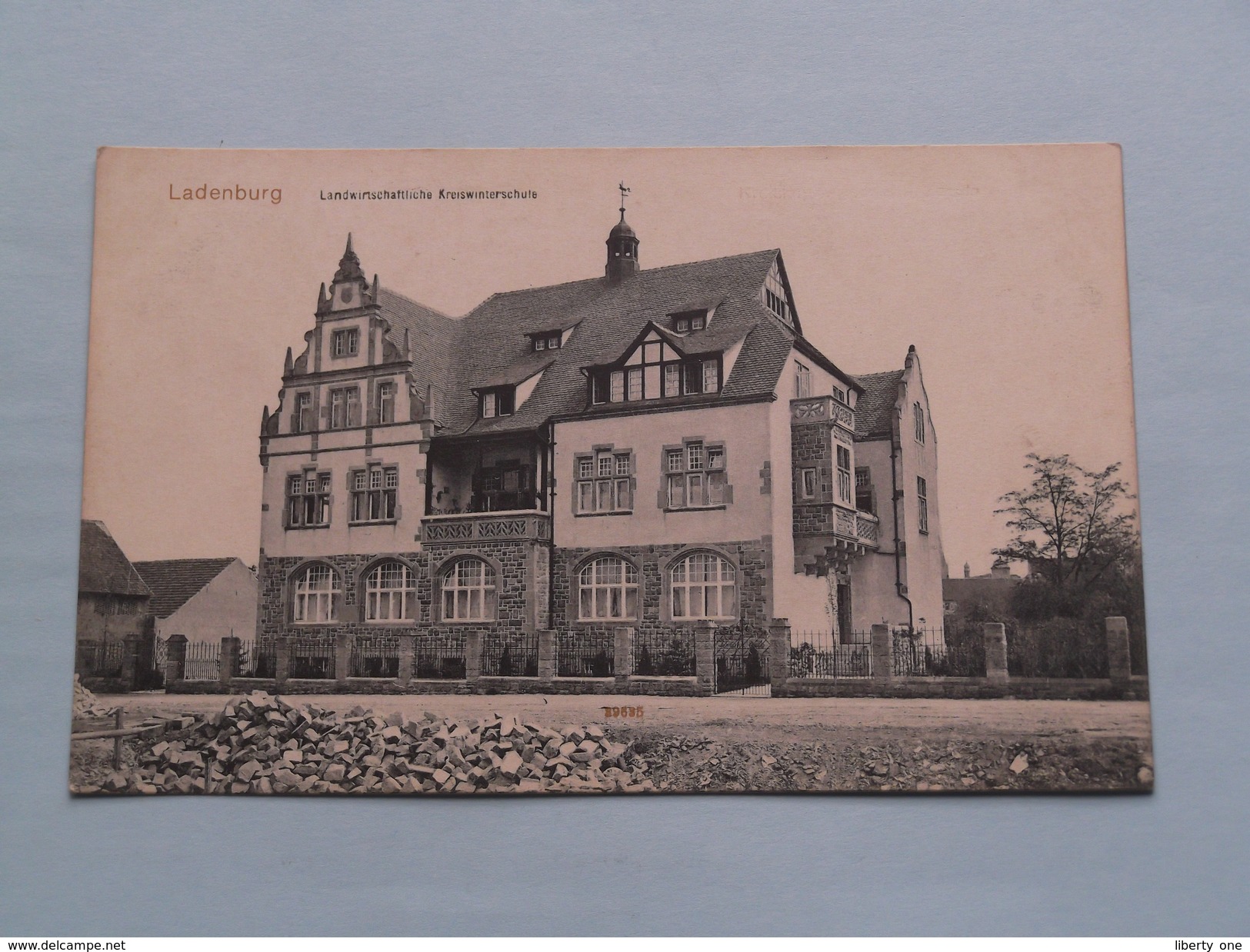 Landwirtschaftliche Kreiswinterschule ( Reinicke & Rubin ) Anno 19?? ( Details : Zie Foto's ) !! - Ladenburg