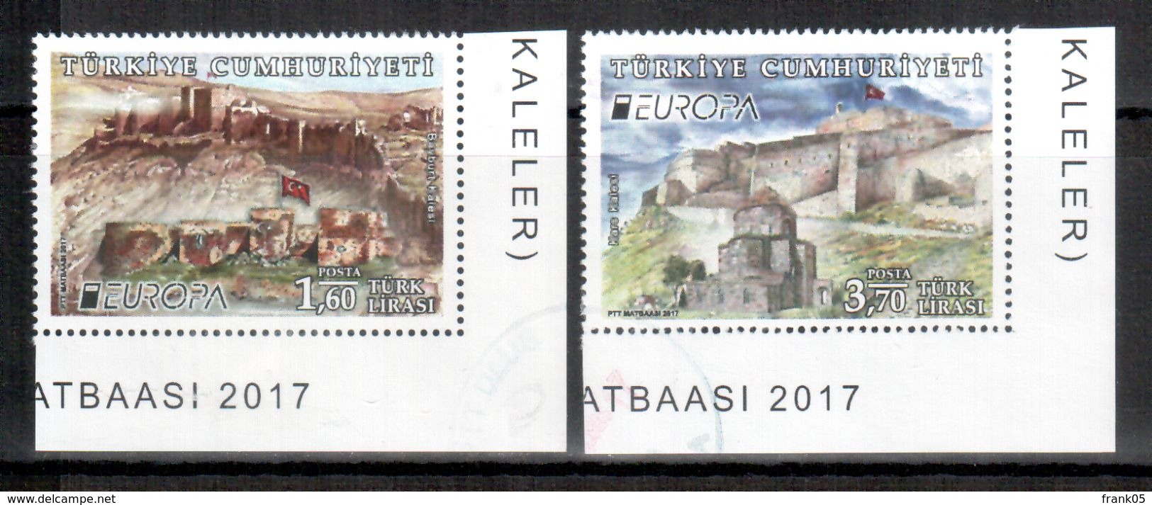 Türkei / Turkey / Turquie 2017 Satz/set EUROPA Gestempelt/used - 2017