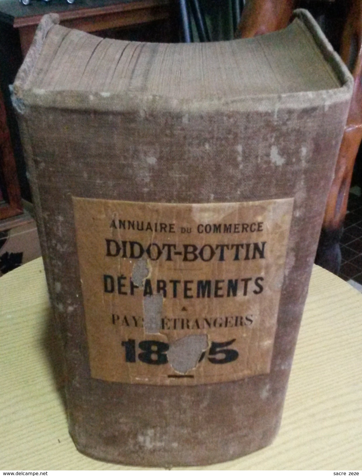 ANNUAIRE DU COMMERCE DIDOT-BOTTIN DEPARTEMENTS ET PAYS ETRANGERS 1895 - Telephone Directories