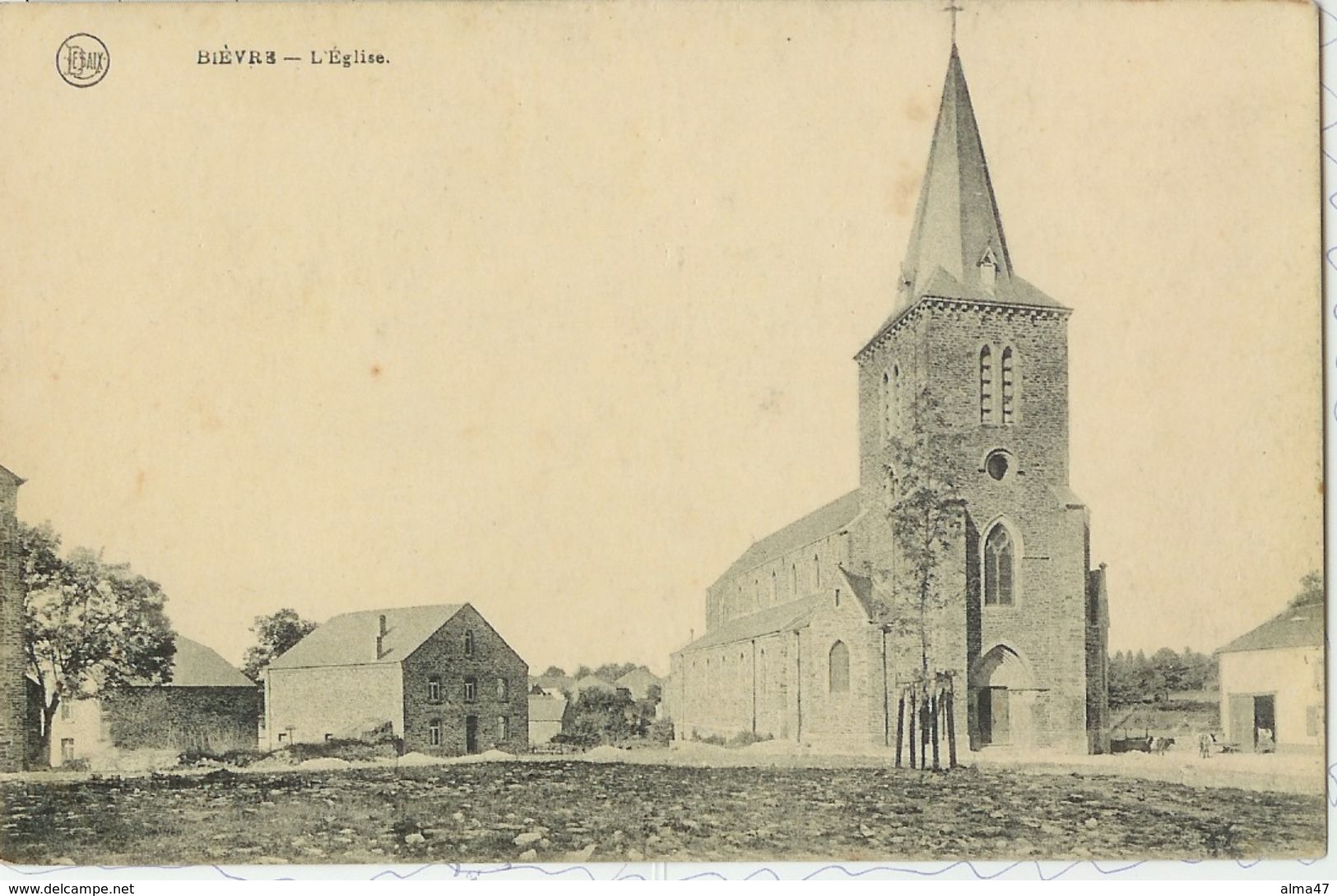 Bièvre - Eglise Et Maisons Aux Alentours - Pas Circulé - Desaix -SUPER - Bievre