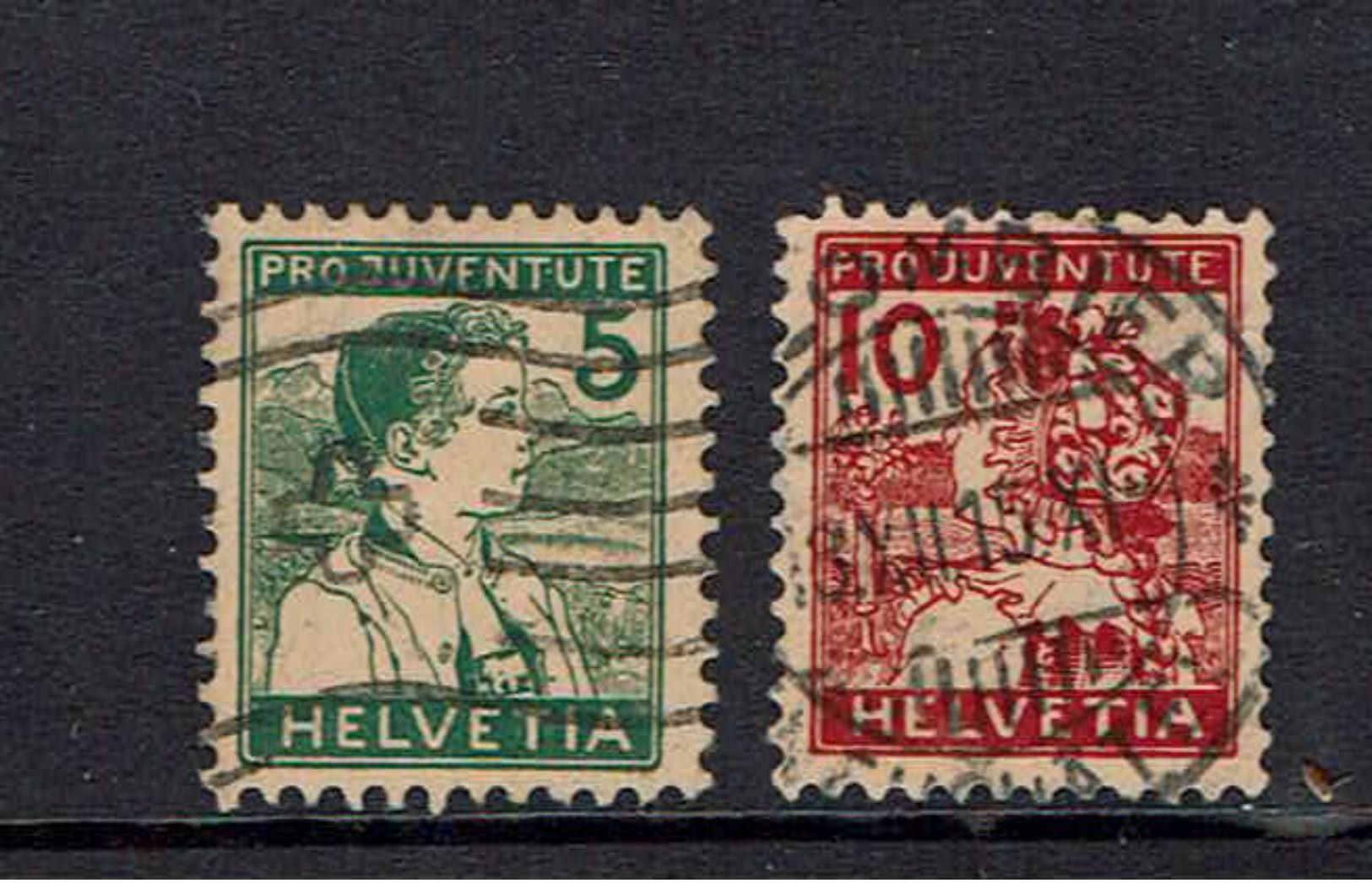 SWITZERLAND...1915...B2-3...$95.75 - Used Stamps