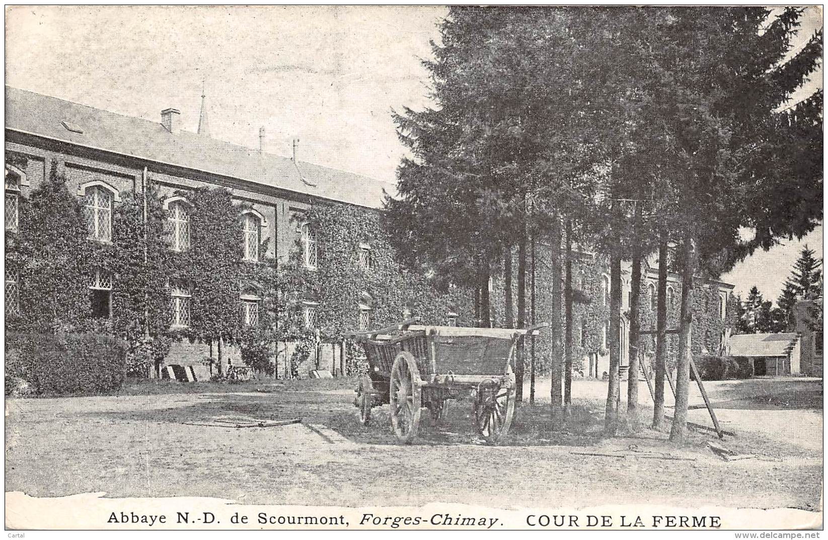 Abbaye N.-D. De Scourmont - FORGES-CHIMAY - Cour De La Ferme - Chimay