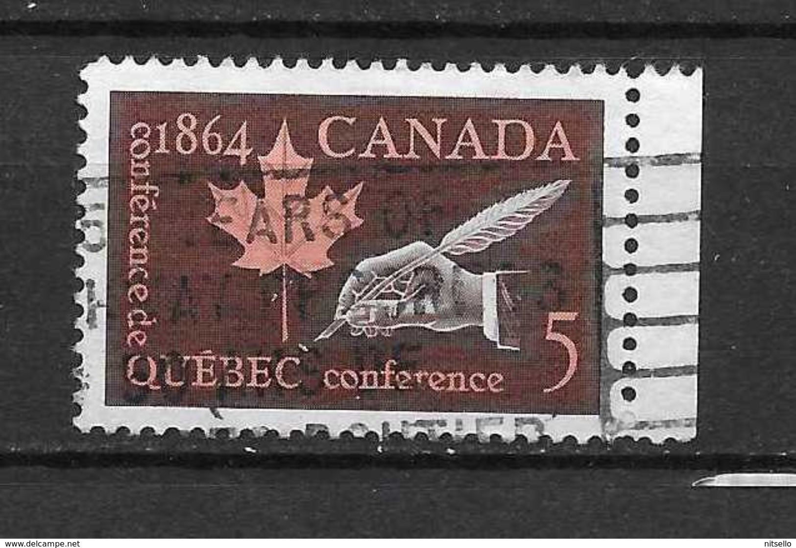 LOTE 2027  ///  CANADA - Used Stamps