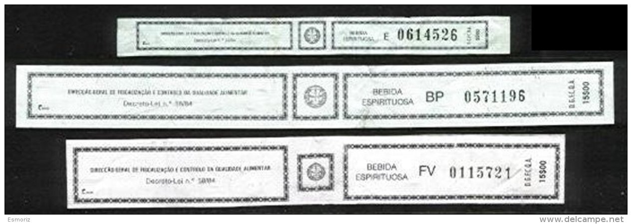 PORTUGAL, Beverage Tax, PB 75/77 - Neufs