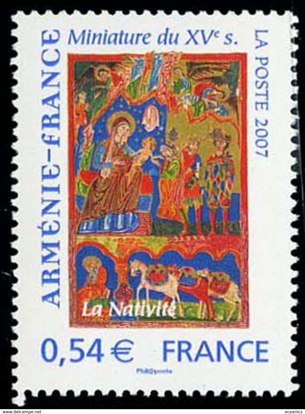 .Yvert 4058 - "Nativité': Miniatufre D'un Manuscrit Liturgique Du XV - Siécle [**] - Used Stamps