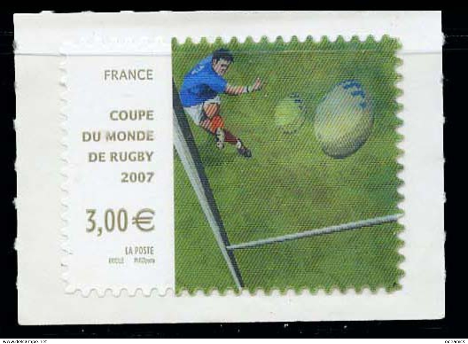 .Yvert A128 Coupe Du Monde De Rugby 2007 [**] - Autres & Non Classés