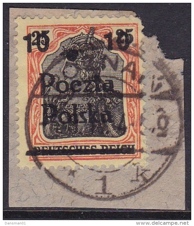 POLAND 1919 Poznan Fi 69 B5 Used - Used Stamps