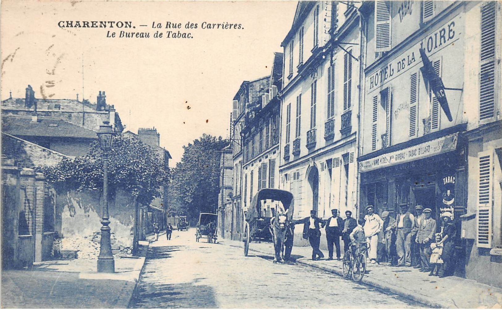 94 CHARENTON RUE DES CARRIERES BUREAU DE TABAC PAC COURANTE SUPERBE ANIMATION - Charenton Le Pont