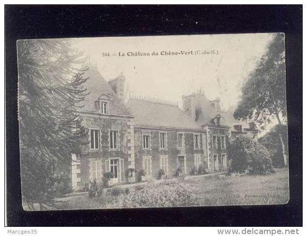 22 Le Chateau Du Chêne Vert  édit. Passemard N° 244   , Plouër Sur Rance - Plouër-sur-Rance