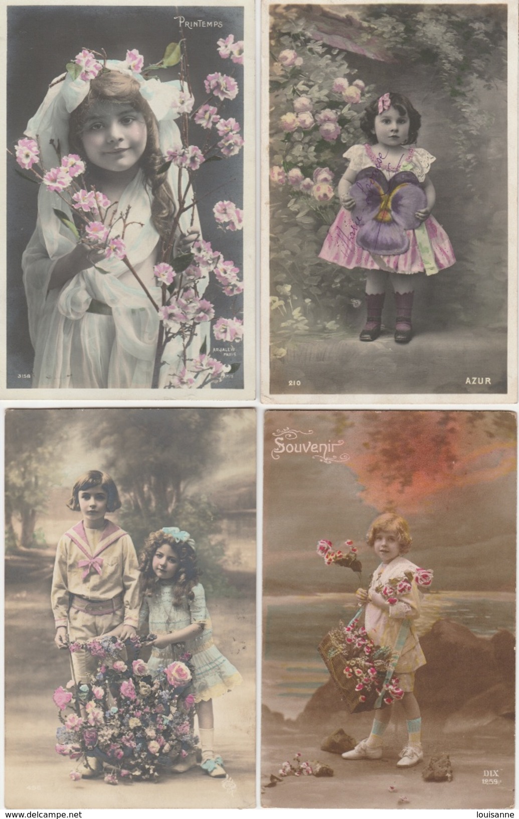 17 / 11 / 269  -  LOT  DE  20  CP  FANTAISIE  ENFANTS  - Toutes Scanées - 5 - 99 Postcards