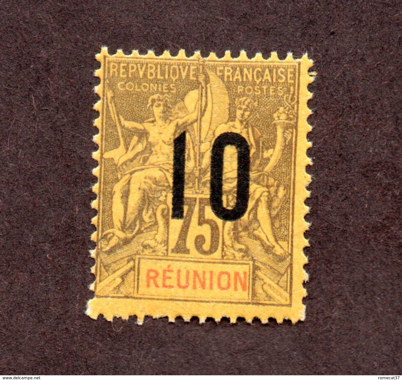 Réunion  N°79 N** LUXE Cote 18 Euros !!!RARE - Unused Stamps