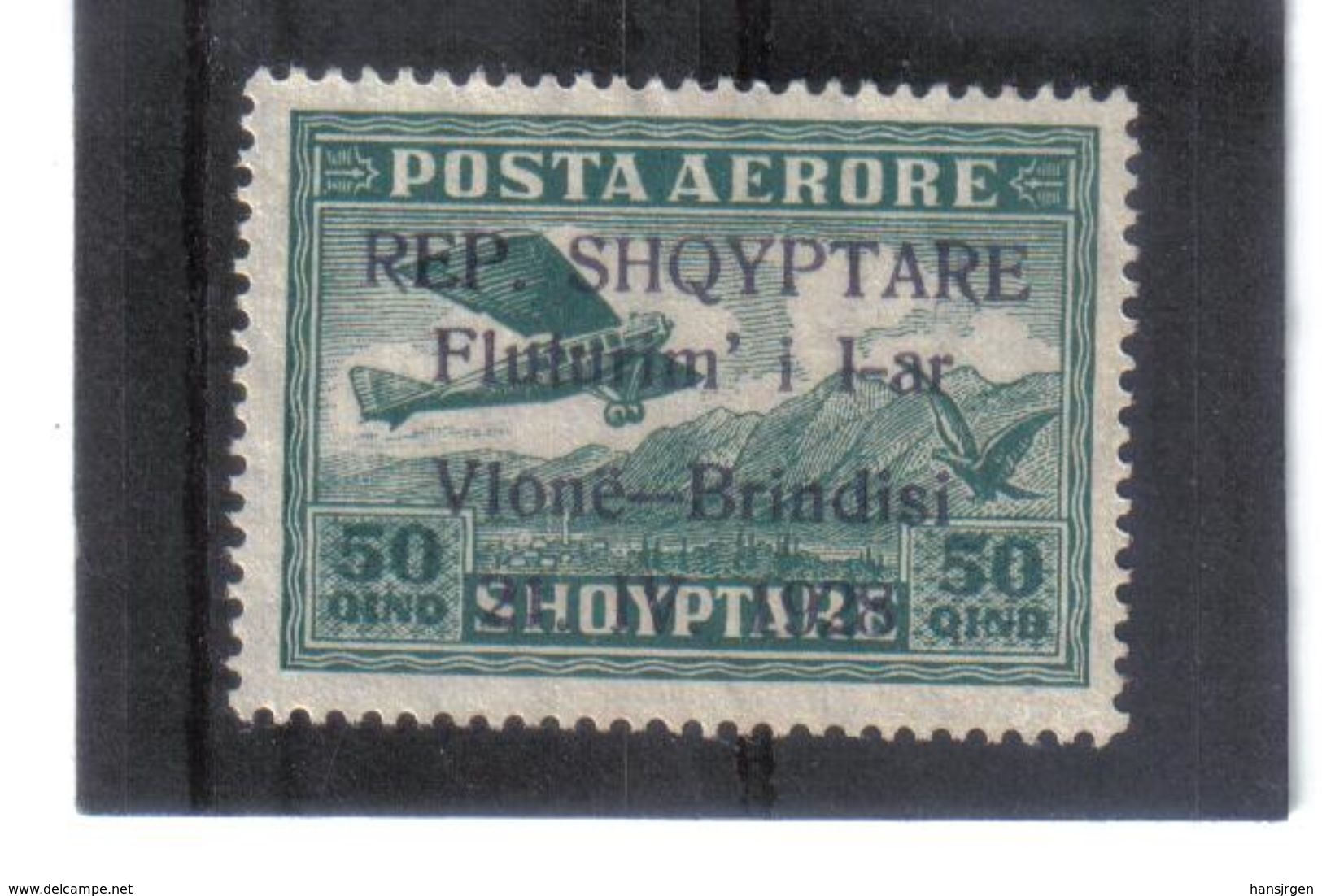 MAG704 ALBANIEN 1928  MICHL  165  OHNE GUMMI SIEHE ABBILDUNG - Albania