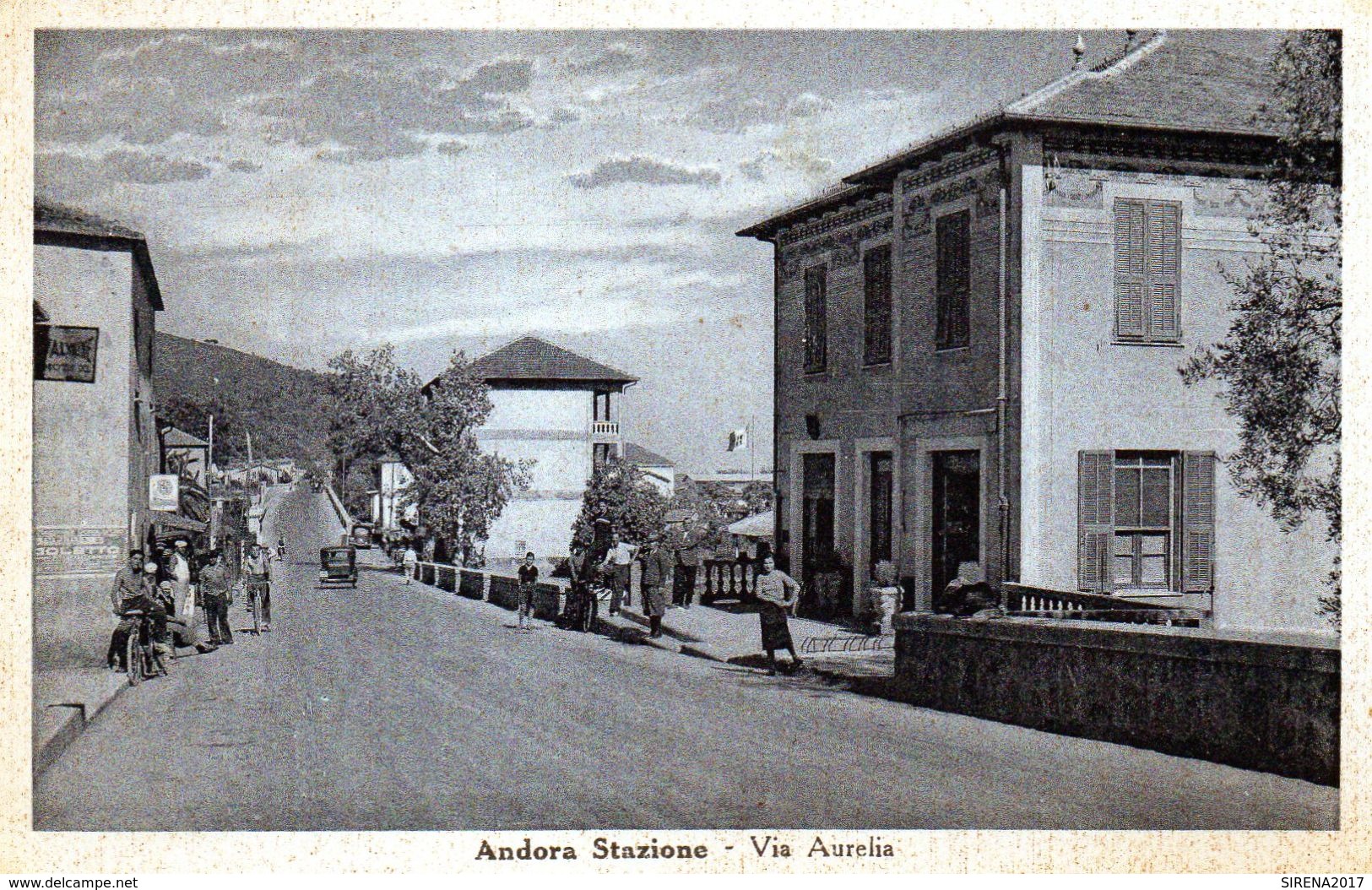 ANDORA STAZIONE - VIA AURELIA - SAVONA  - VIAGGIATA - Savona