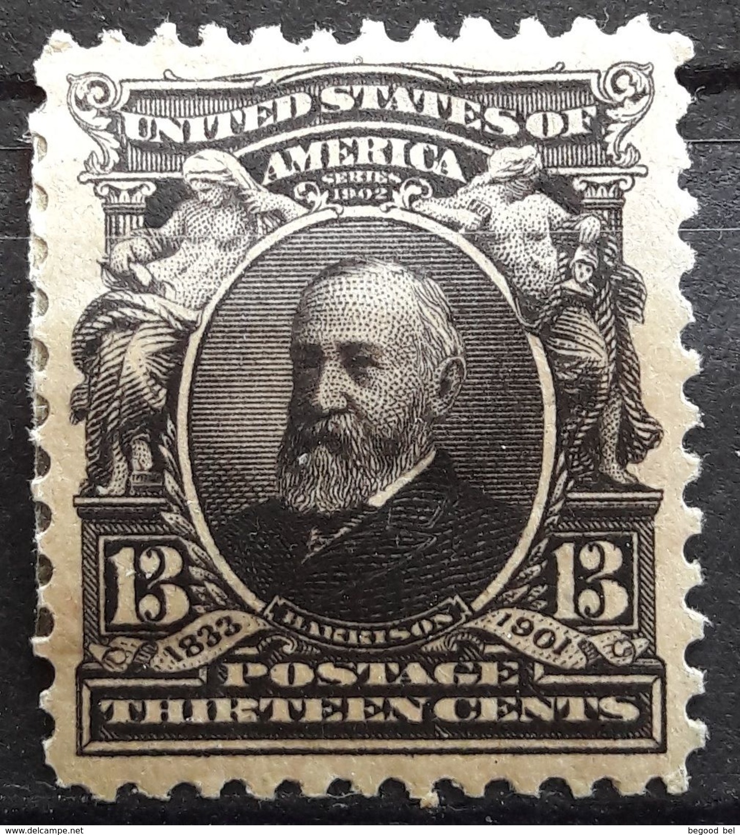 USA - 1902 - MH/* - HARRISON -  Yv 152 Mi 146 Sc 308 - Lot 15970 - Unused Stamps