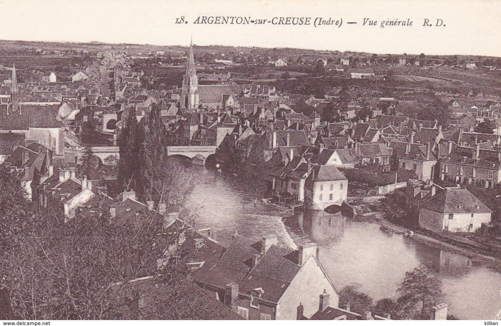 Argenton Sur Creuse   Vue Generale - Autres & Non Classés