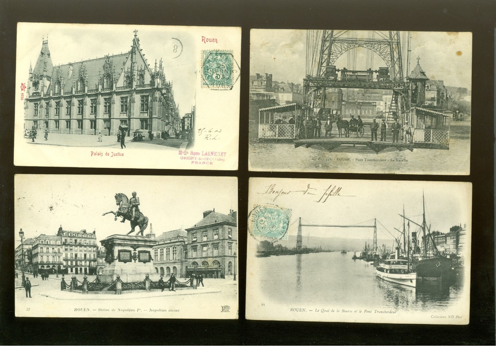 Lot De 60 Cartes Postales De France  Rouen   Lot Van 60 Postkaarten Van Frankrijk  Rouen - 60 Scans - 5 - 99 Cartes