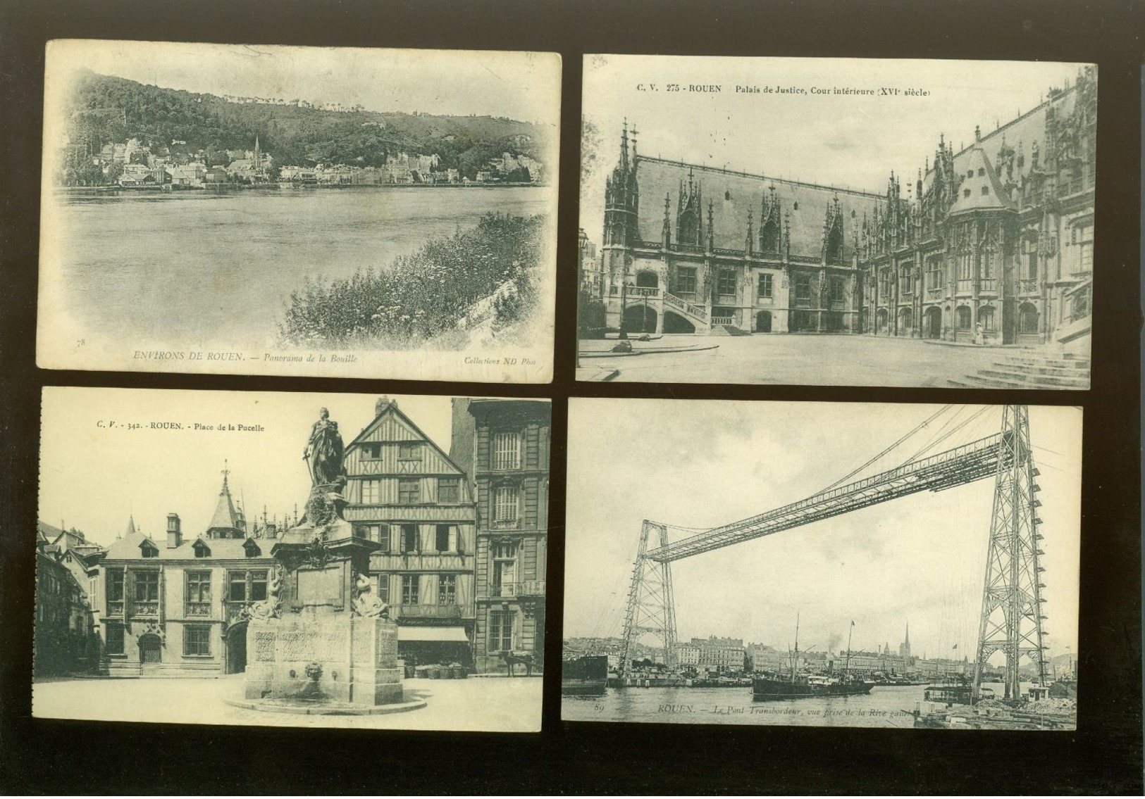 Lot De 60 Cartes Postales De France  Rouen   Lot Van 60 Postkaarten Van Frankrijk  Rouen - 60 Scans - 5 - 99 Cartes