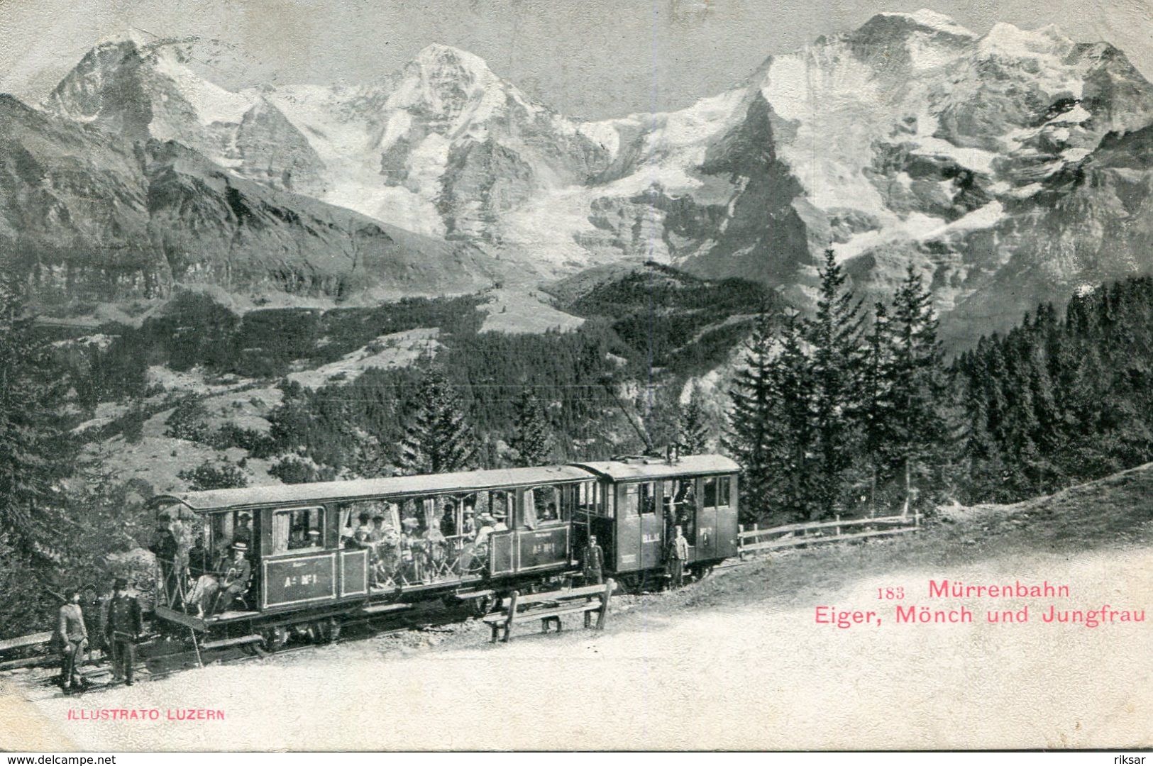 SUISSE(TRAIN) MURRENBAHN - Mürren