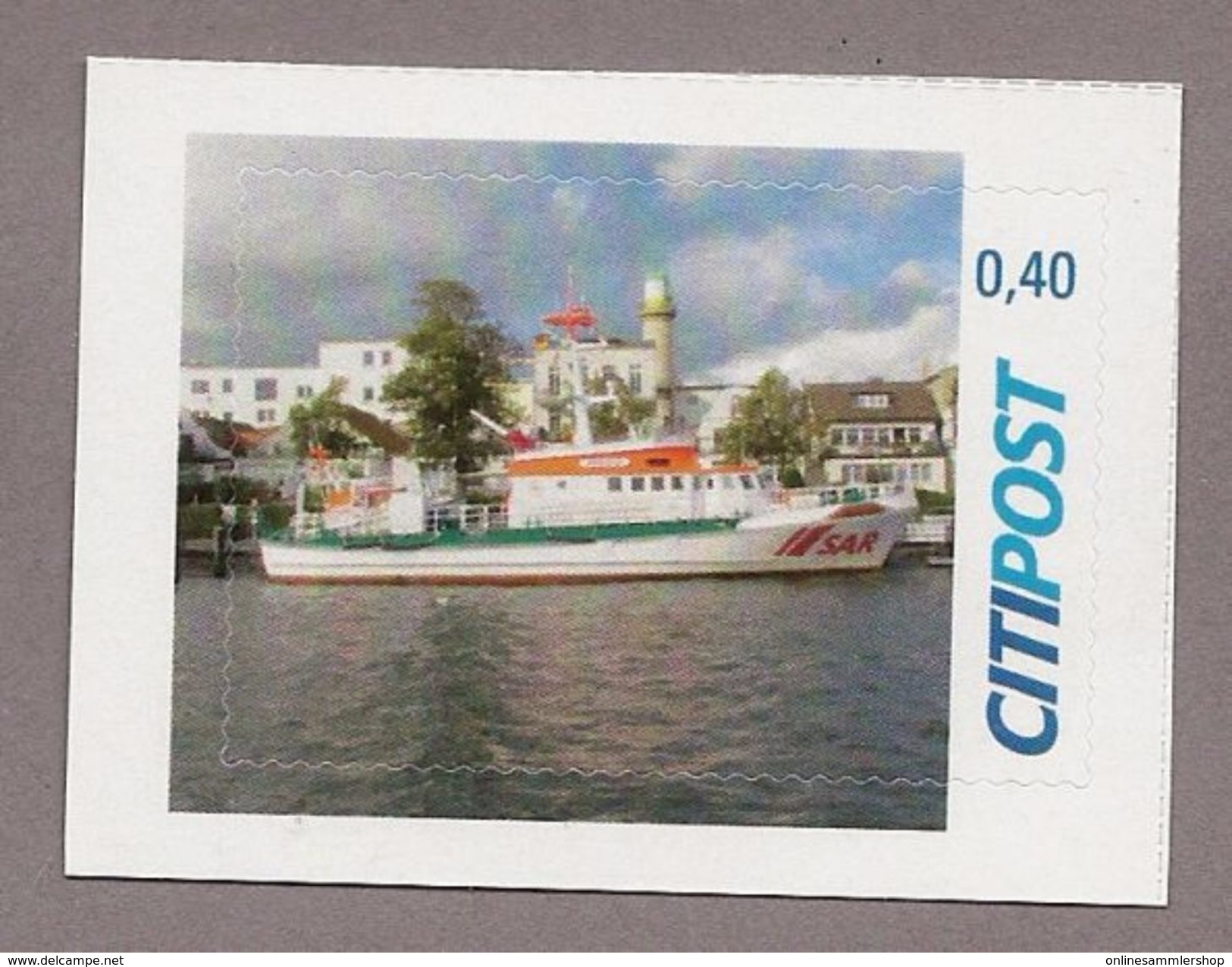 (DH9) Privatpost - Citipost - Rettungsschiff SAR Arkona - Bateaux