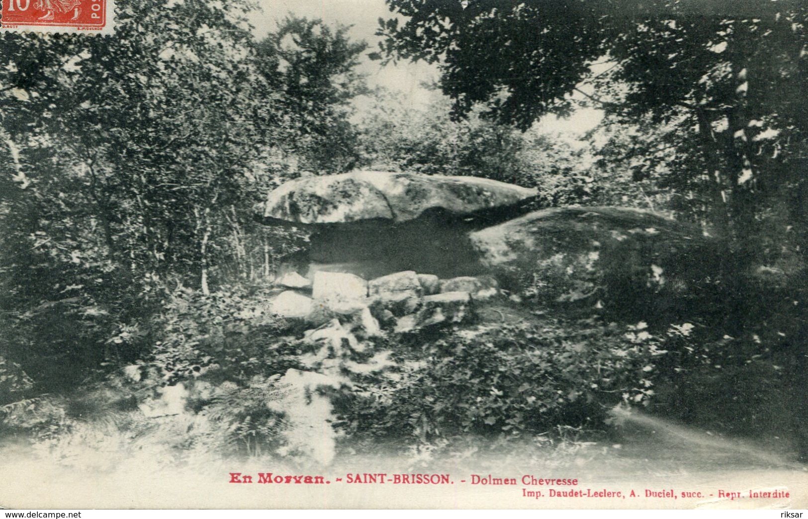 DOLMEN(SAINT BRISSON) - Dolmen & Menhirs