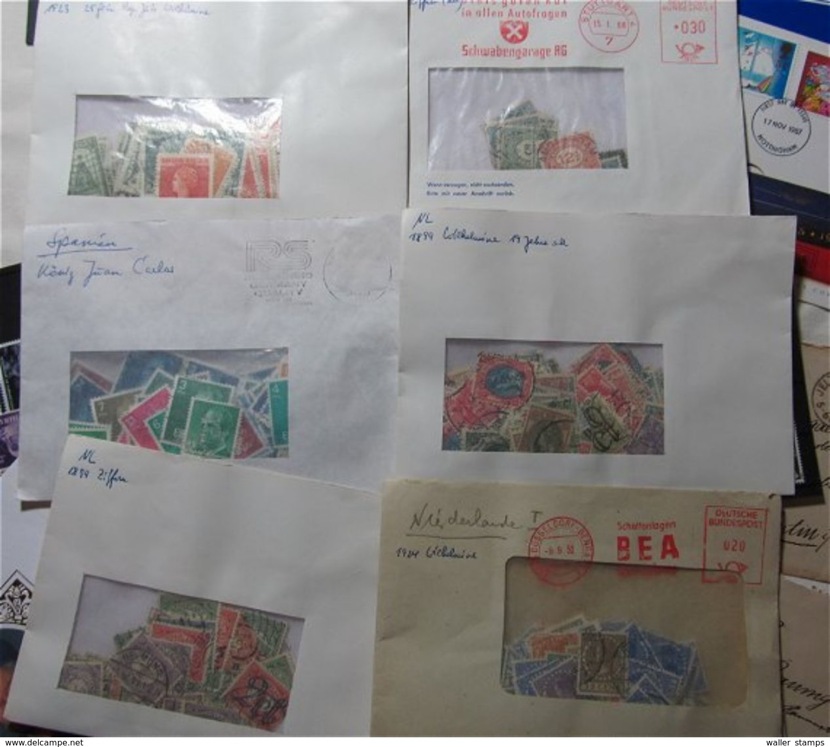 Lot With World Stamps