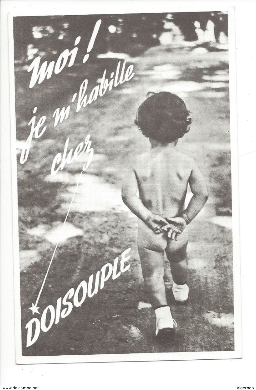 18174 - Moi Je M'habille Chez Doisouple Les Chaussures D'enfants - Publicité