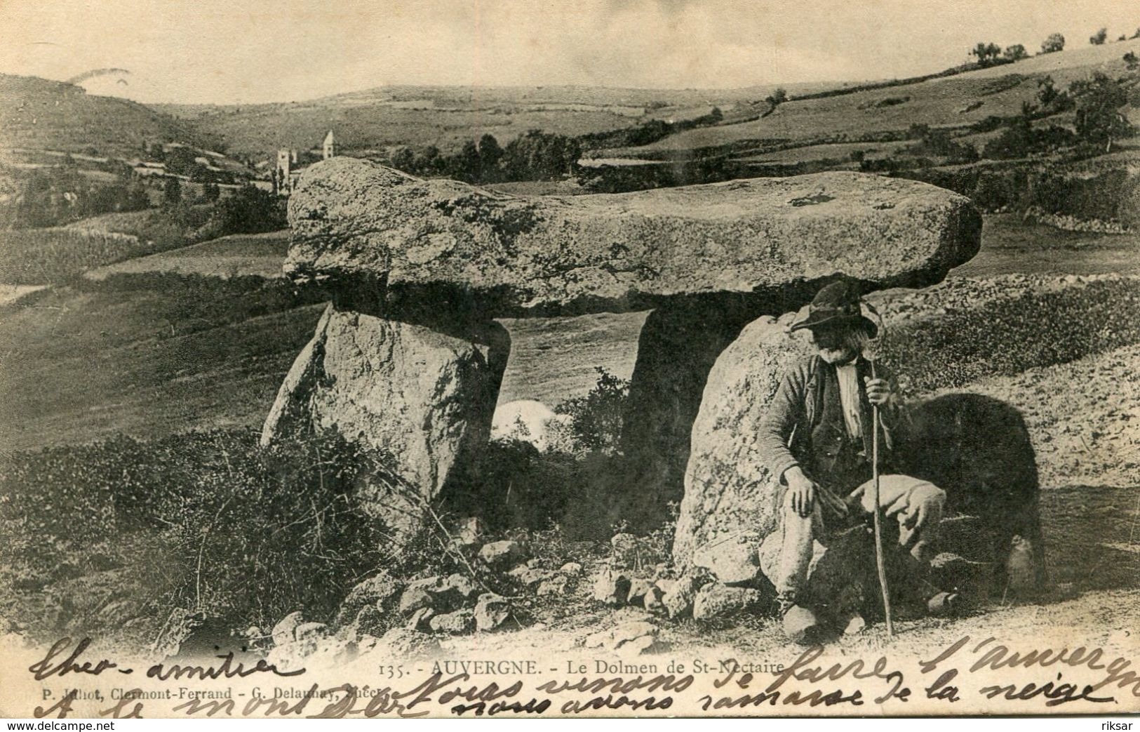 DOLMEN(SAINT NECTAIRE LE BAS) - Dolmen & Menhirs