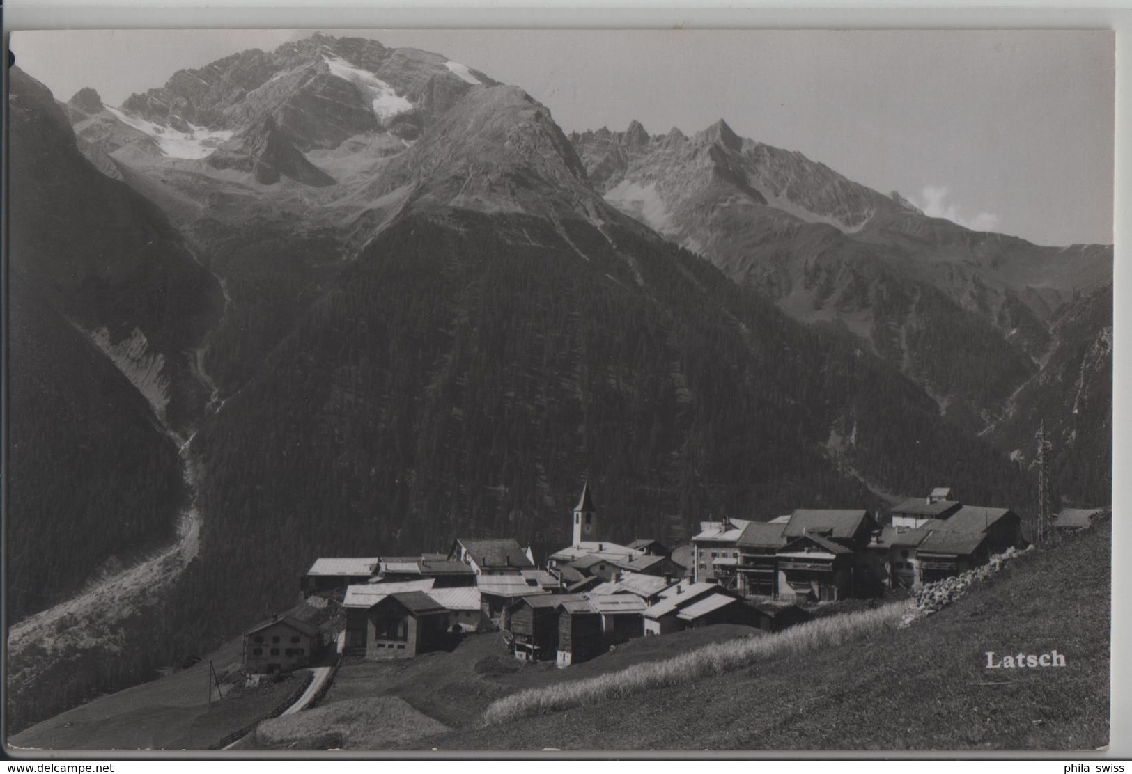 Latsch - Generalansicht - Photo: Puorger-Jehli - Autres & Non Classés