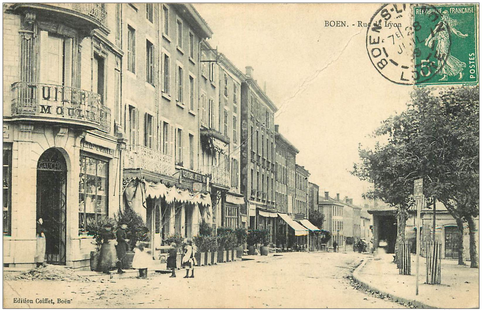 42 -  BOËN - RUE DE LYON - Otros & Sin Clasificación