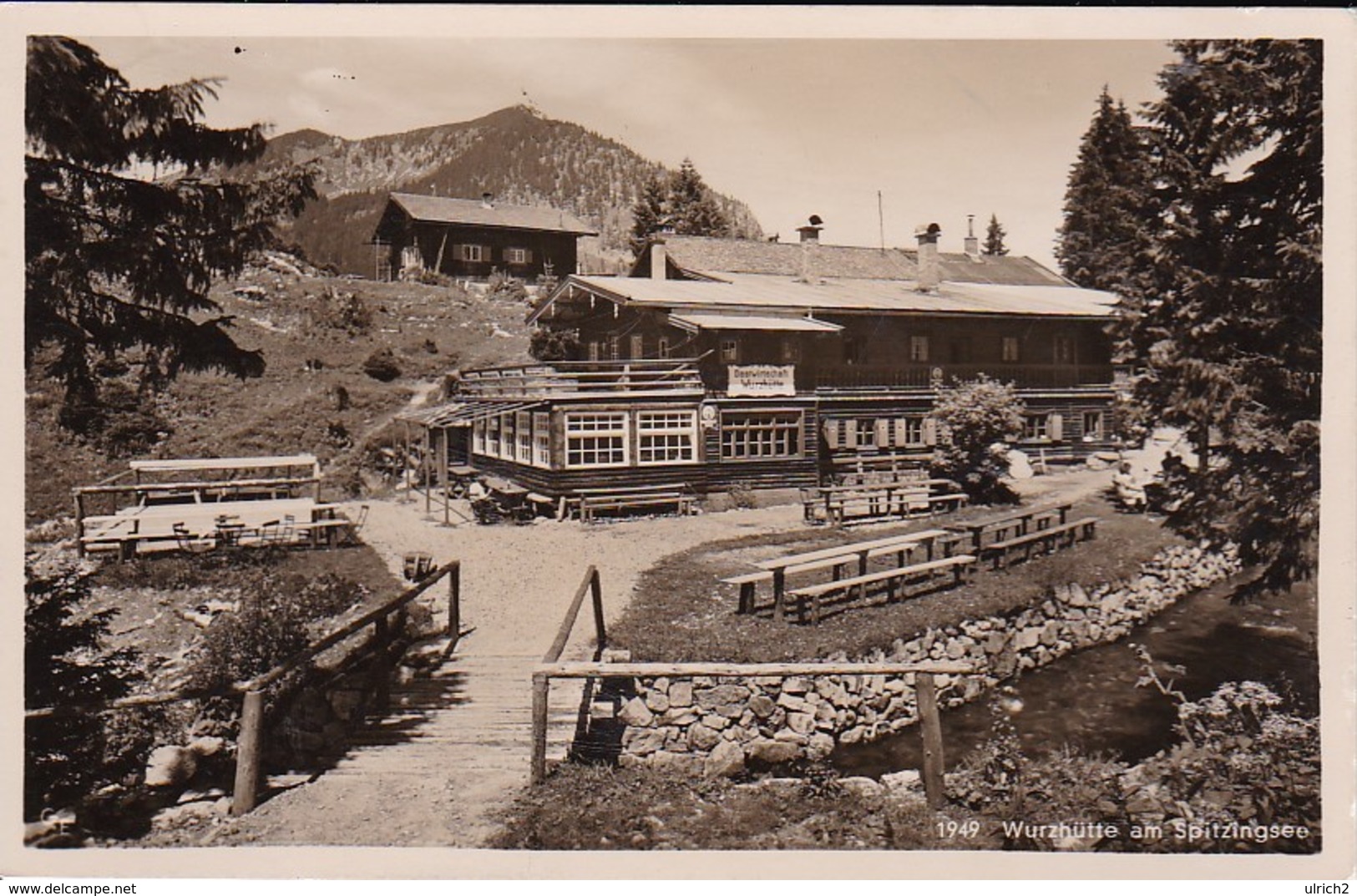 AK Wurzhütte Am Spitzingsee - Nachgebühr - 1939 (31371) - Schliersee
