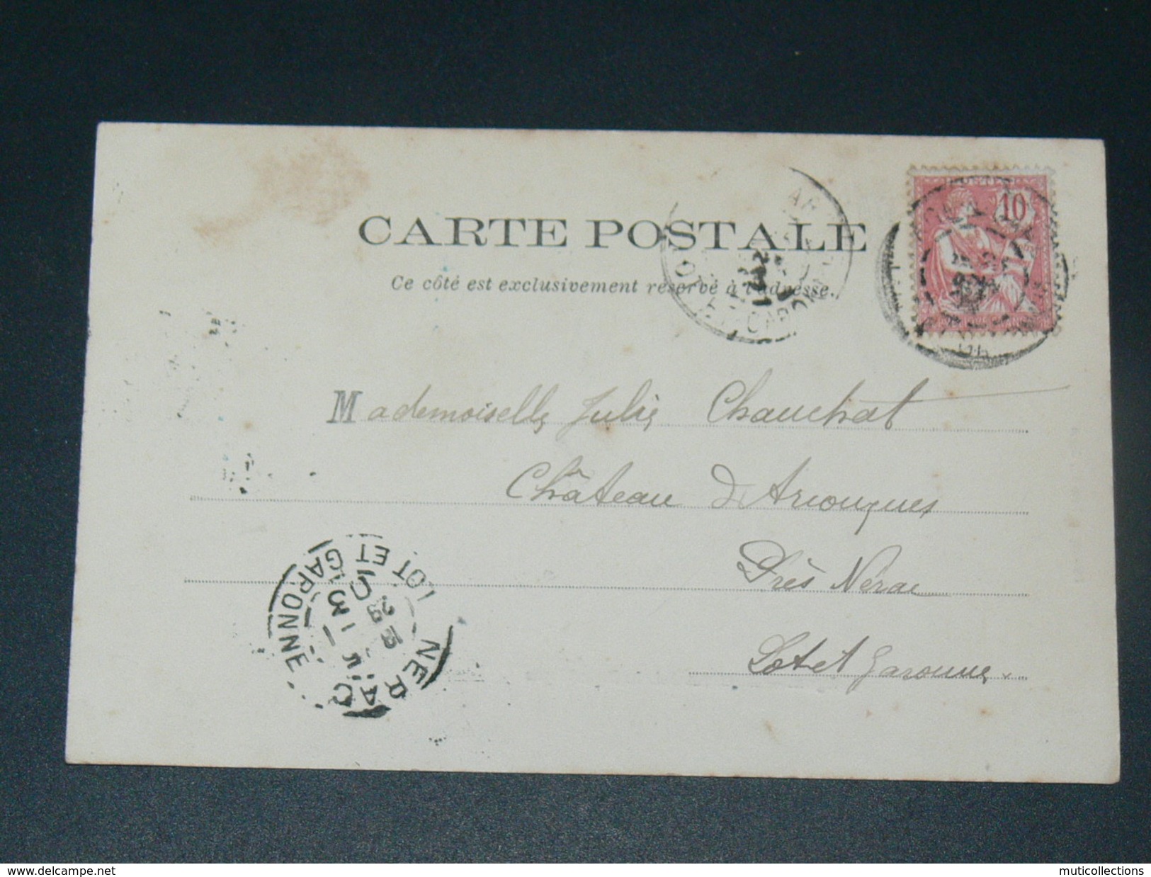 AGEN   1900   BOULEVARD DE LA REPUBLIQUE    CIRC  EDIT - Agen