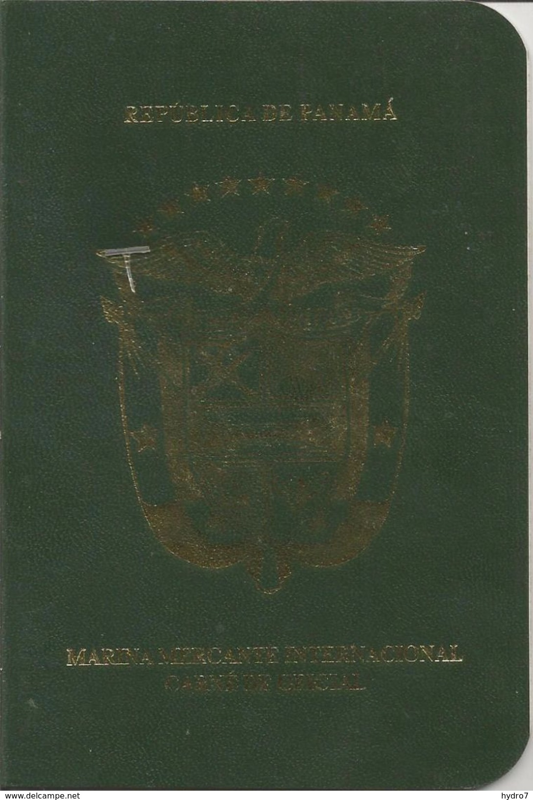 Panama Seamans Passport ID Card Green Passeport  Reisepass Pasaporte - Historical Documents