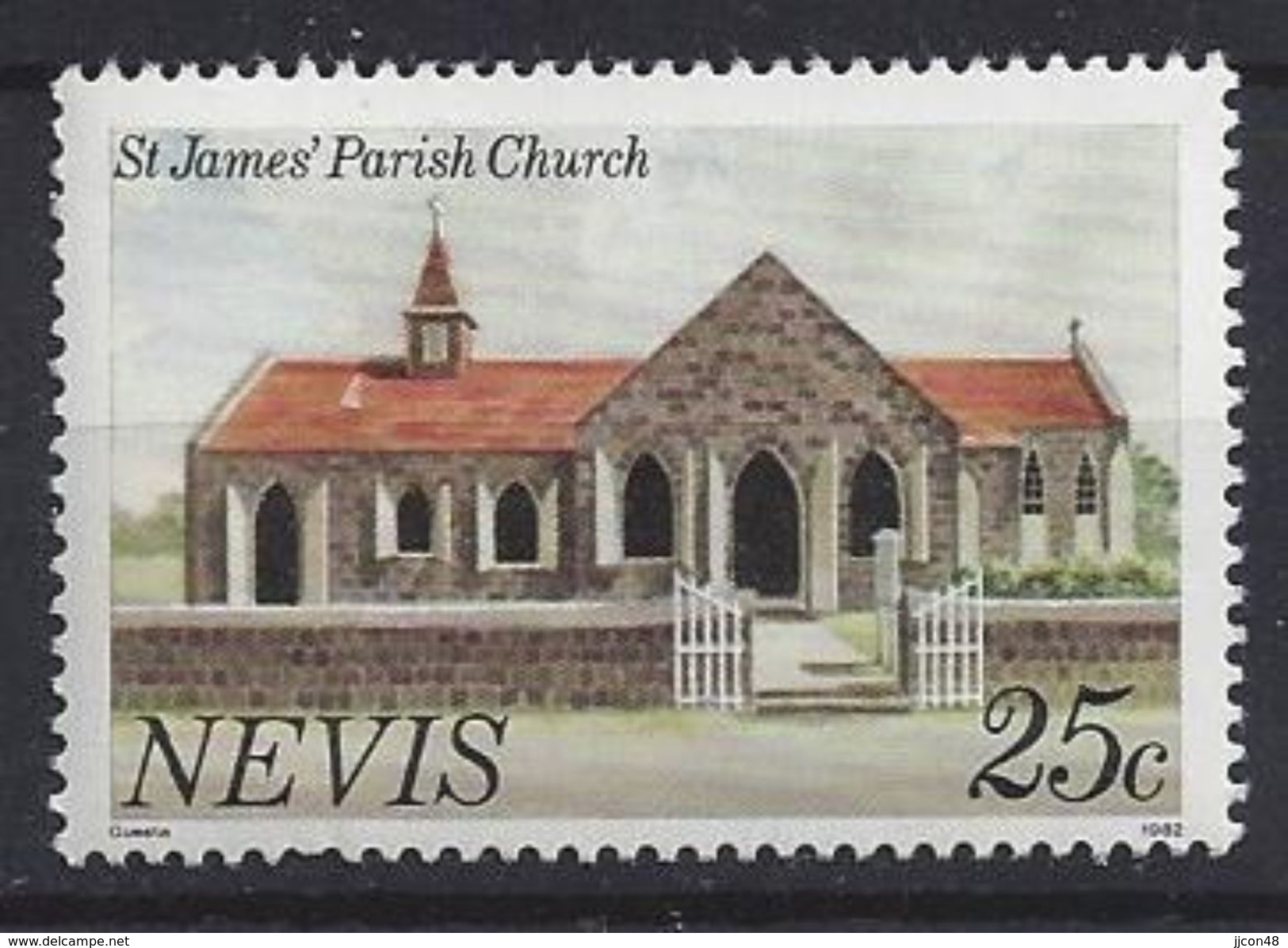 Nevis  1981 25c (**) MNH - St.Kitts And Nevis ( 1983-...)