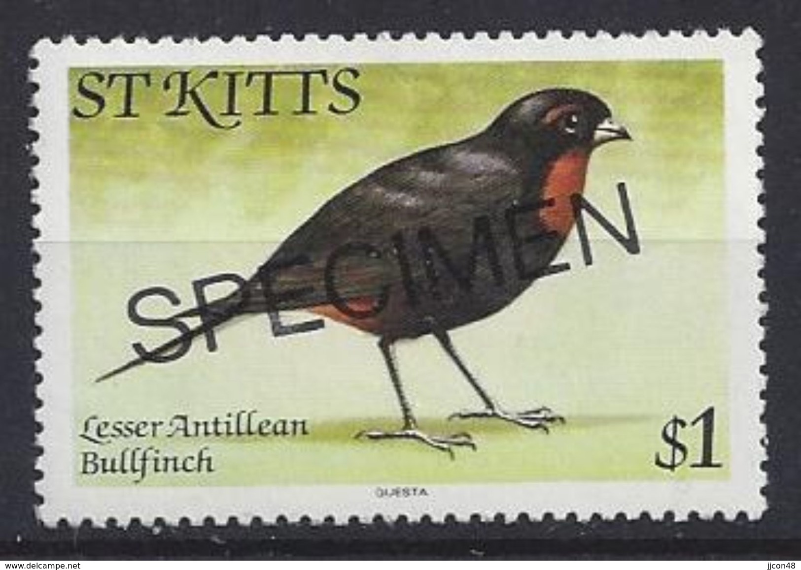 St.Kitts  1981  Specimen $1 (**) MNH - St.Kitts And Nevis ( 1983-...)