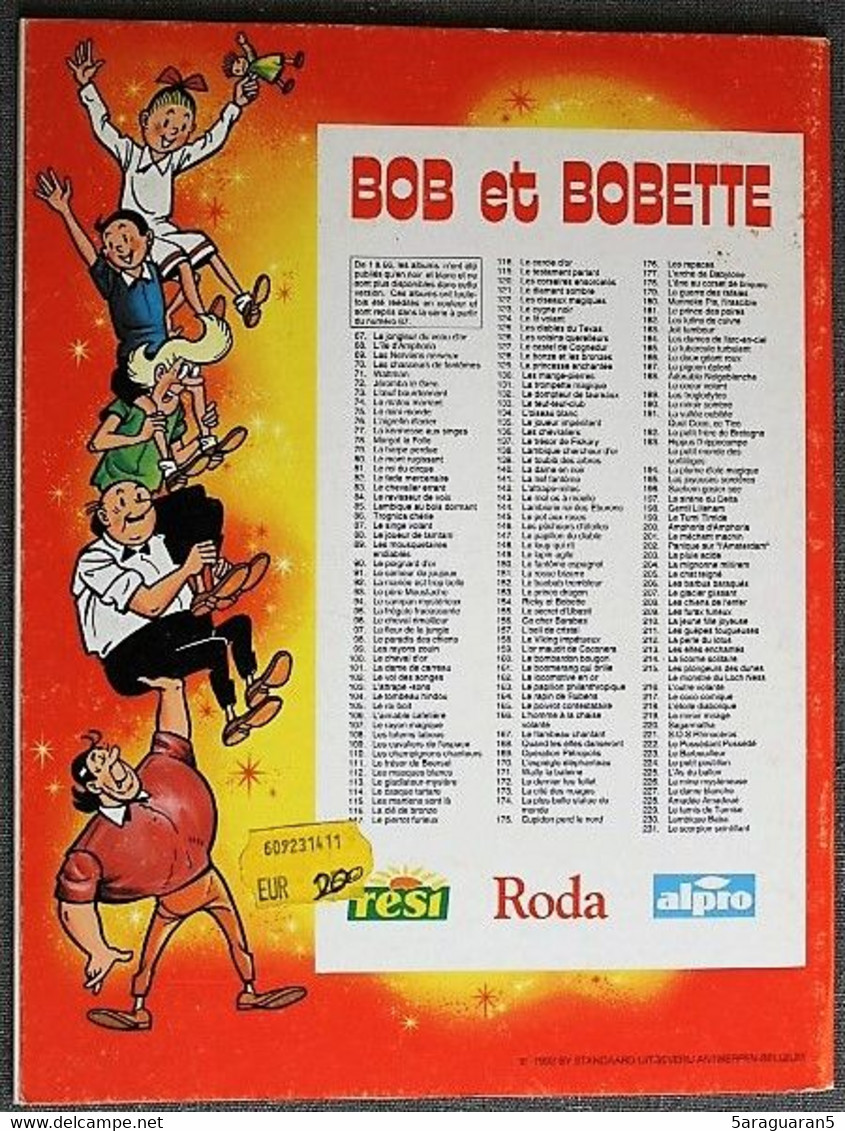 BD BOB ET BOBETTE - 188 - Adorable Neigeblanche - Rééd. Publicitaire Vandermoortele 1992 - Bob Et Bobette