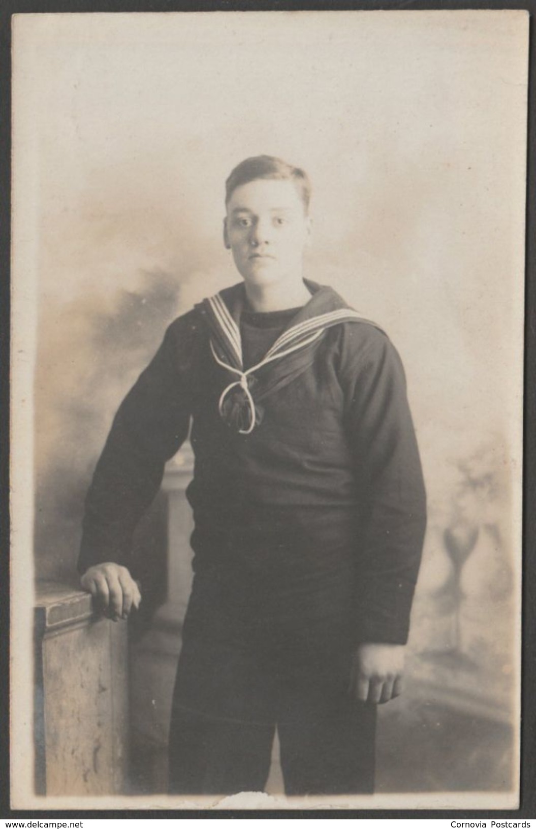 Welsh Sailor In The Royal Navy, Jones, Aberdare, C.1910s - RP Postcard - Other & Unclassified