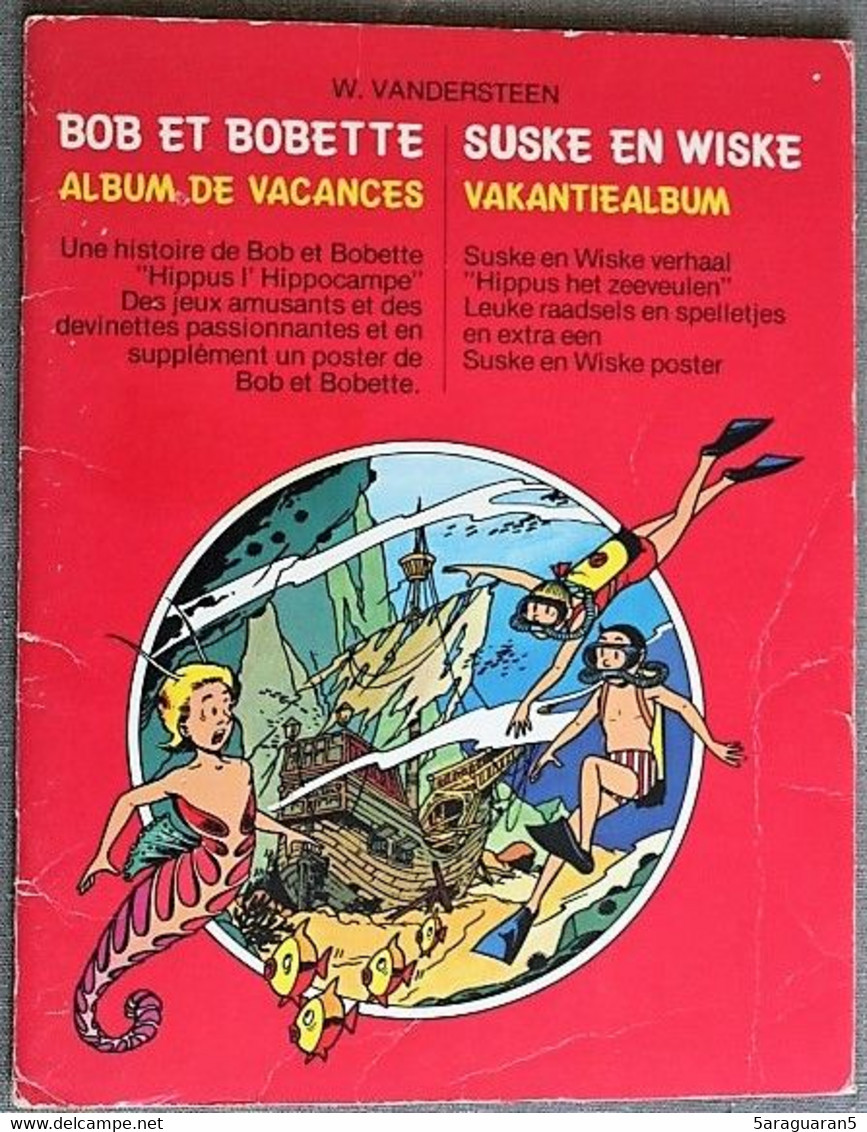 BD BOB ET BOBETTE - HS - Album De Vacances - EO Publicitaire Smarties 1978 - Bob Et Bobette