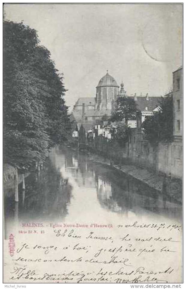 Mechelen - Malines - Eglise Notre-Dame D'Hanswijk - Circulé En 1901 - Dos Non Séparé - TBE - Mechelen