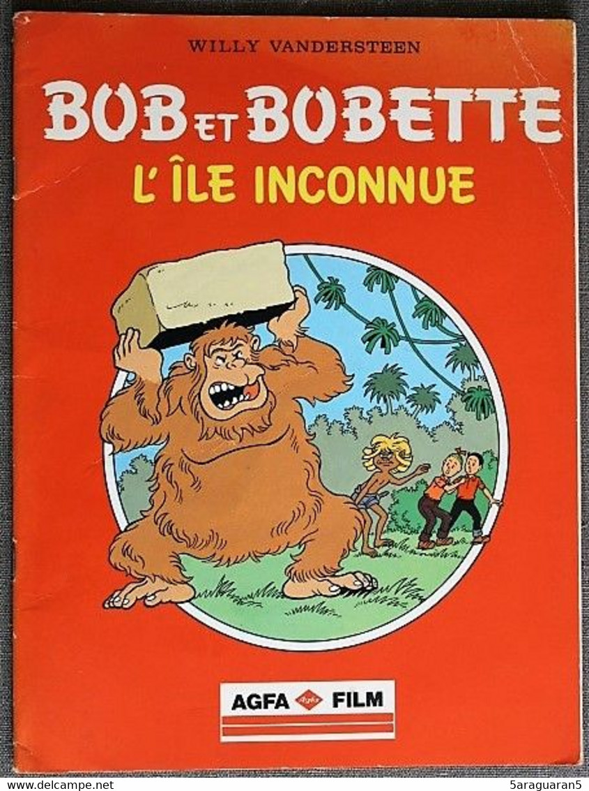 BD BOB ET BOBETTE - HS - L'île Inconnue - Rééd. Publicitaire Agfa 1994 - Bob Et Bobette