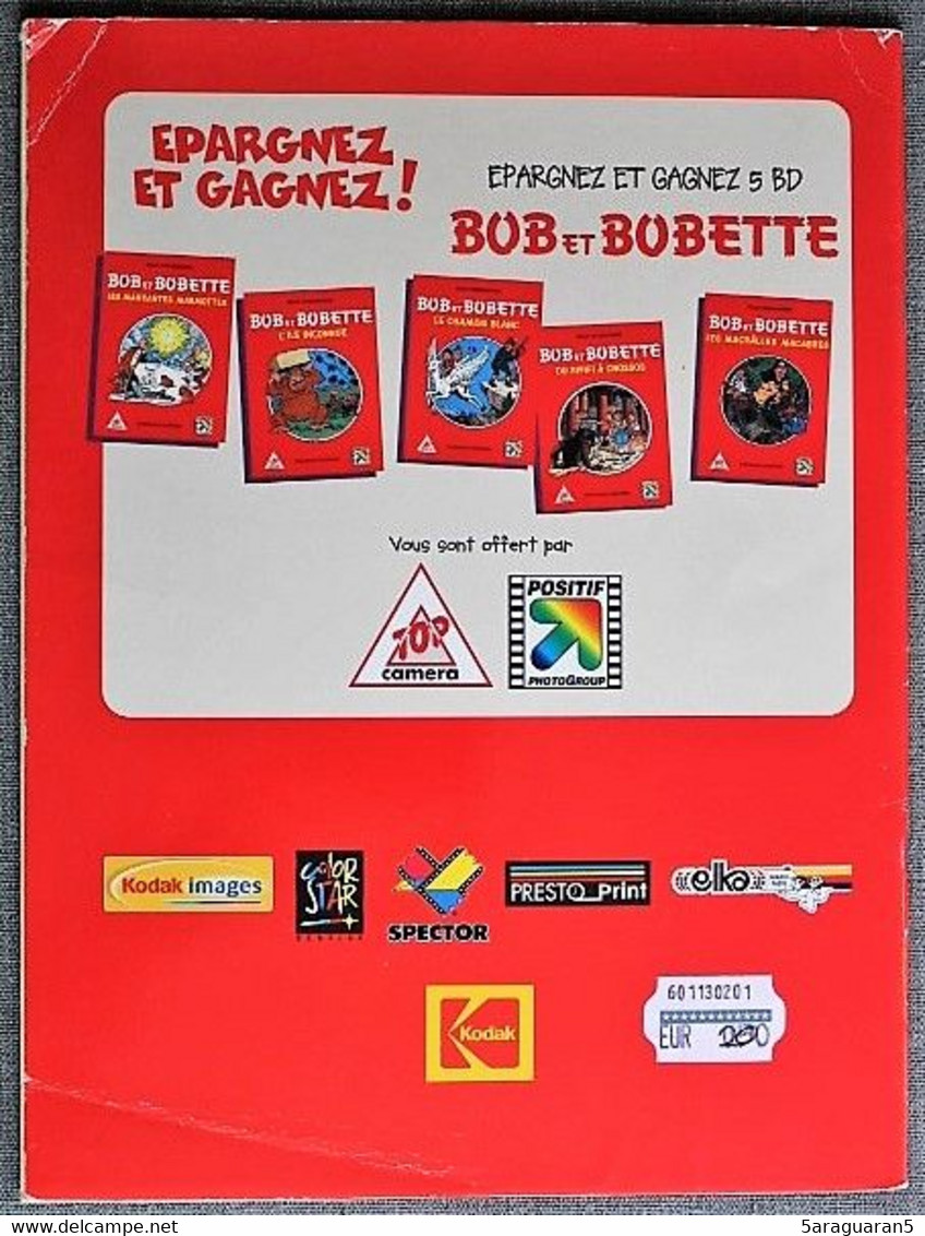 BD BOB ET BOBETTE - HS - L'île Inconnue - EO Publicitaire Top Camera 1983 - Bob Et Bobette