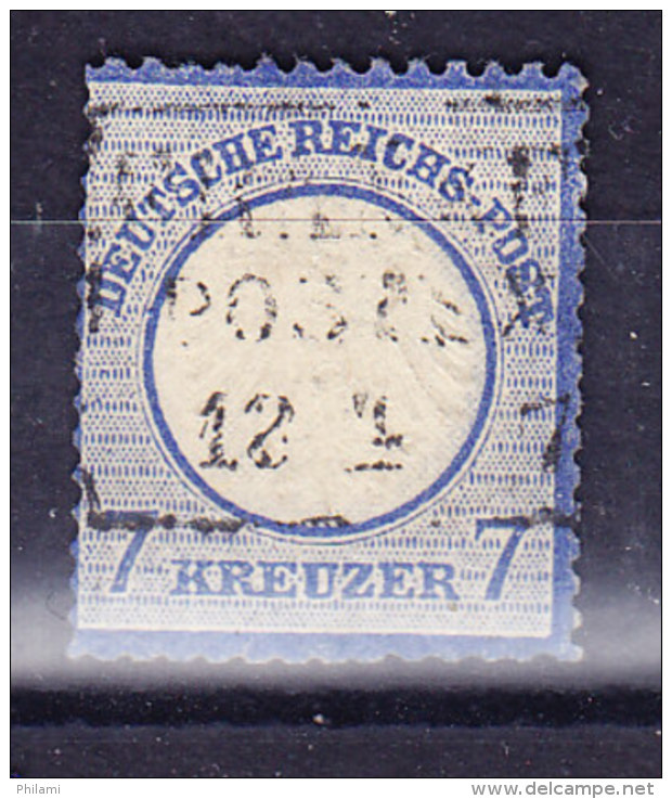 ALLEMAGNE REICH,  Mi 10 Cancel,  Second Choix (7B949) - Gebraucht