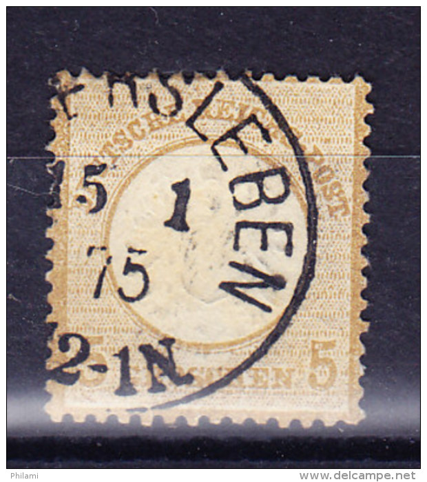 ALLEMAGNE REICH,  Mi 22 Cancel,   (7B959) - Oblitérés