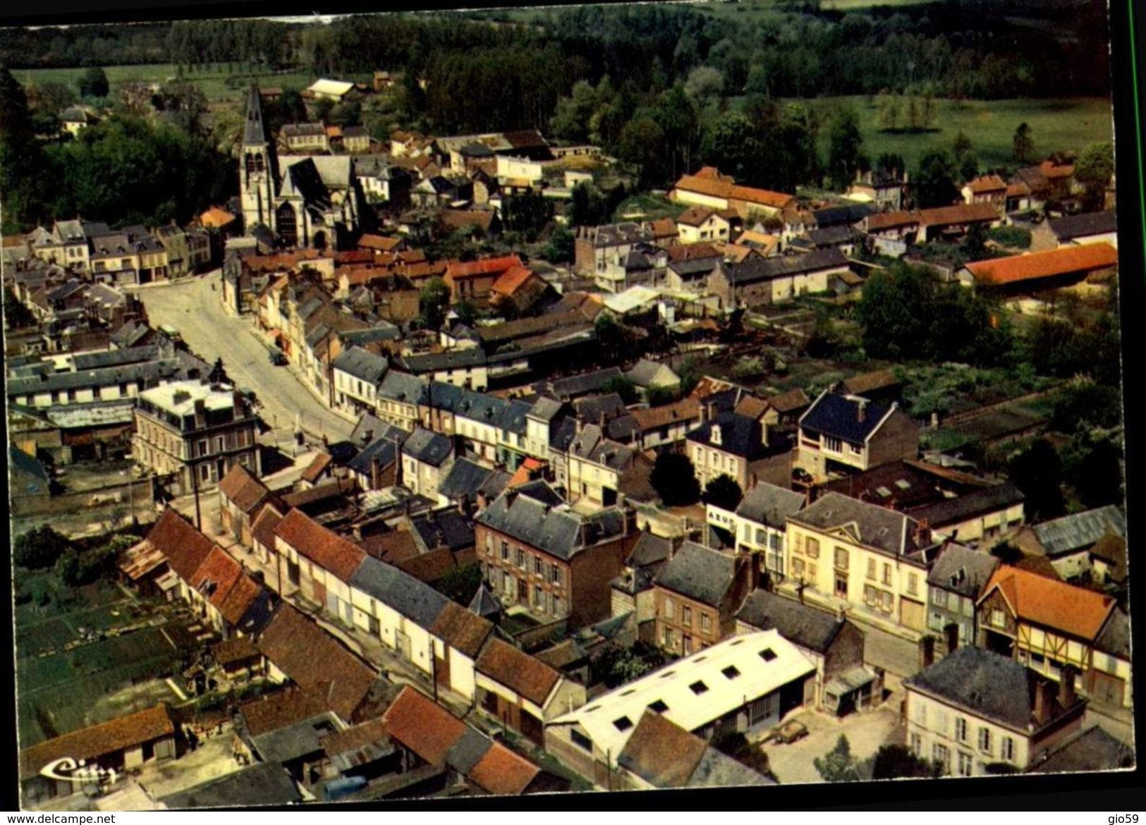 CONTY / VUE AERIENNE / A 67 - Conty