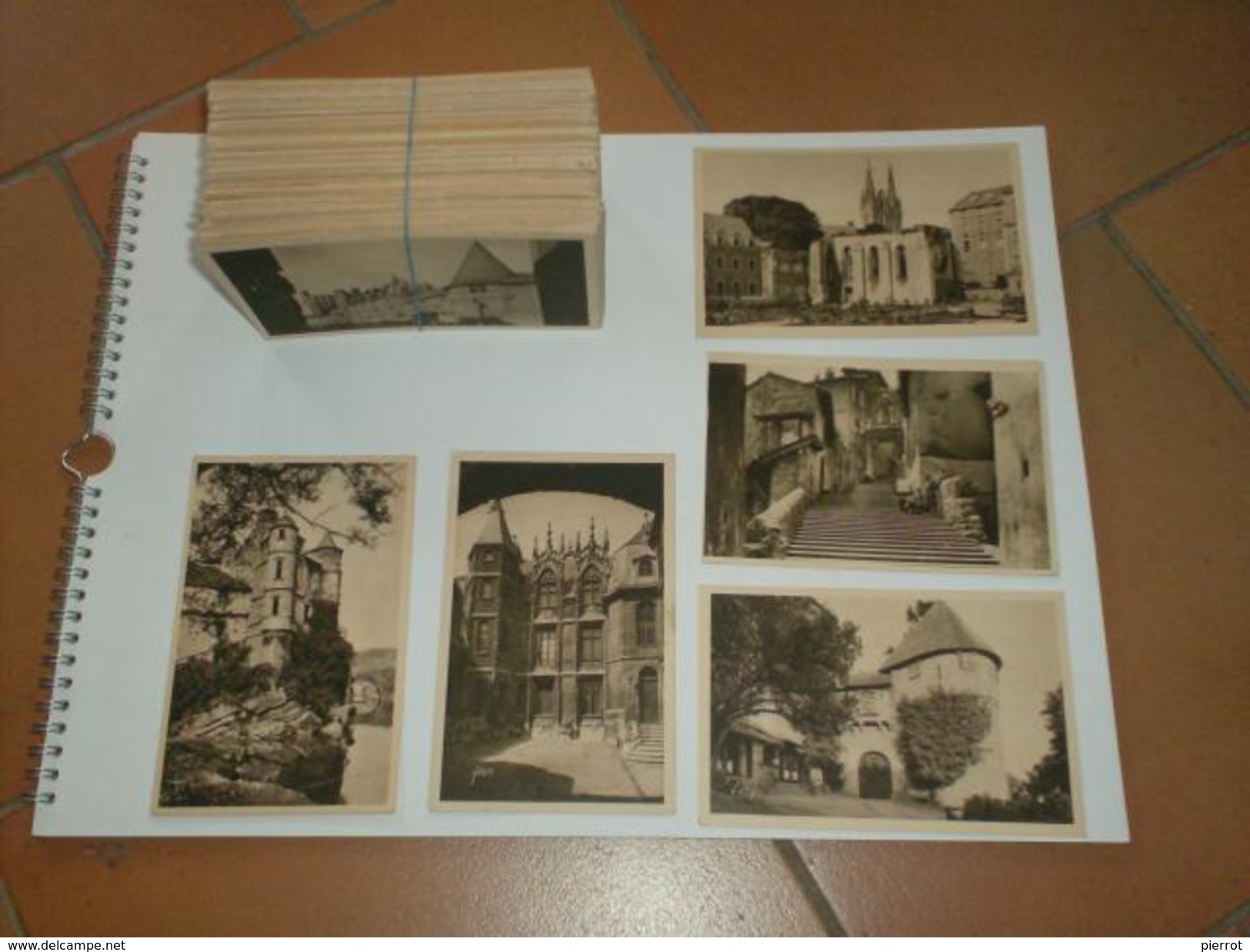 191117 Collection DOUCE FRANCE / Cartes "Sépia" Des Années 30 / Pas De Double / Lot De 180 CPA - 100 - 499 Postcards