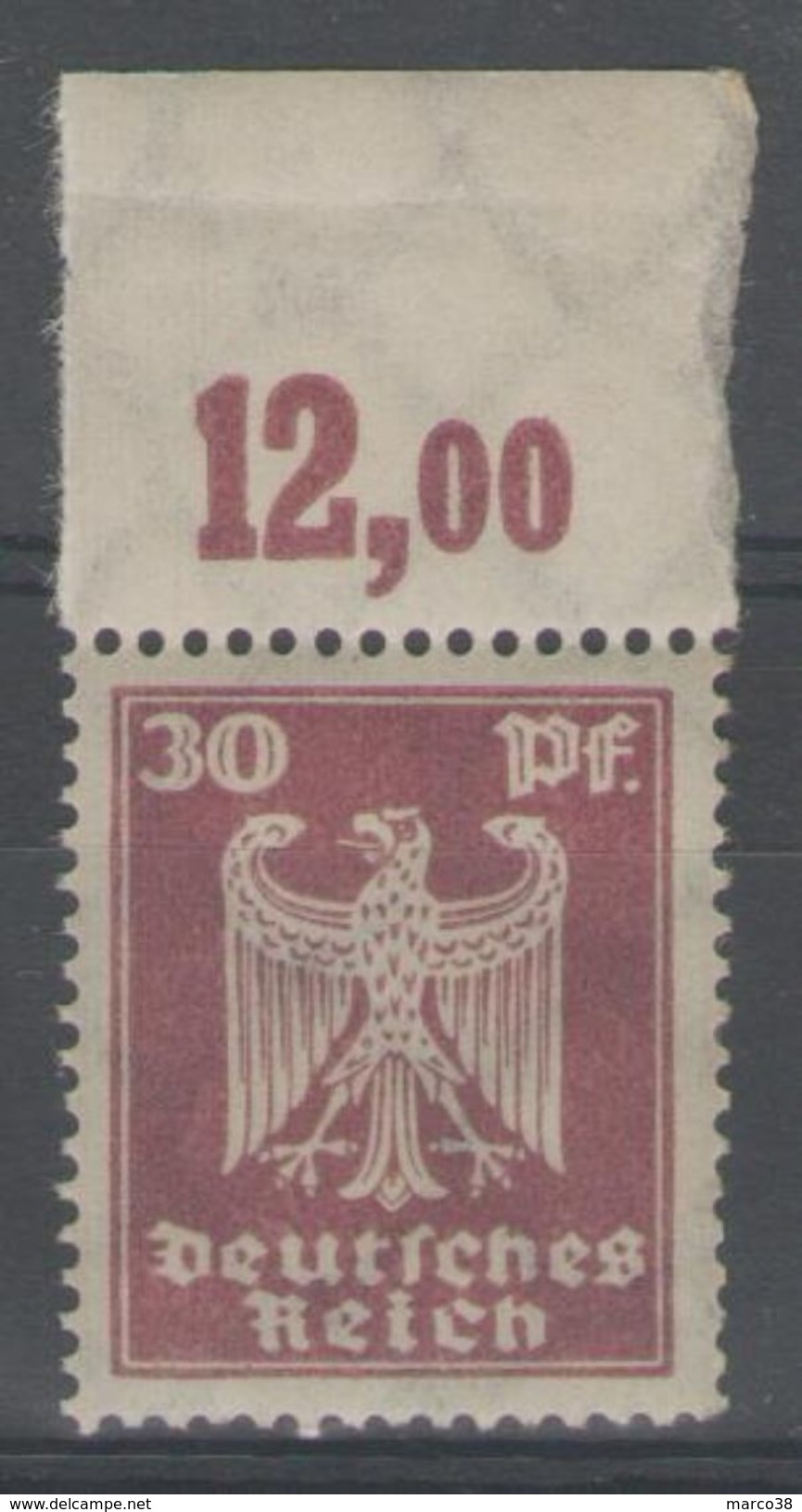 ALLEMAGNE:  N°352 ** BdF      - Cote 30€ - - Neufs