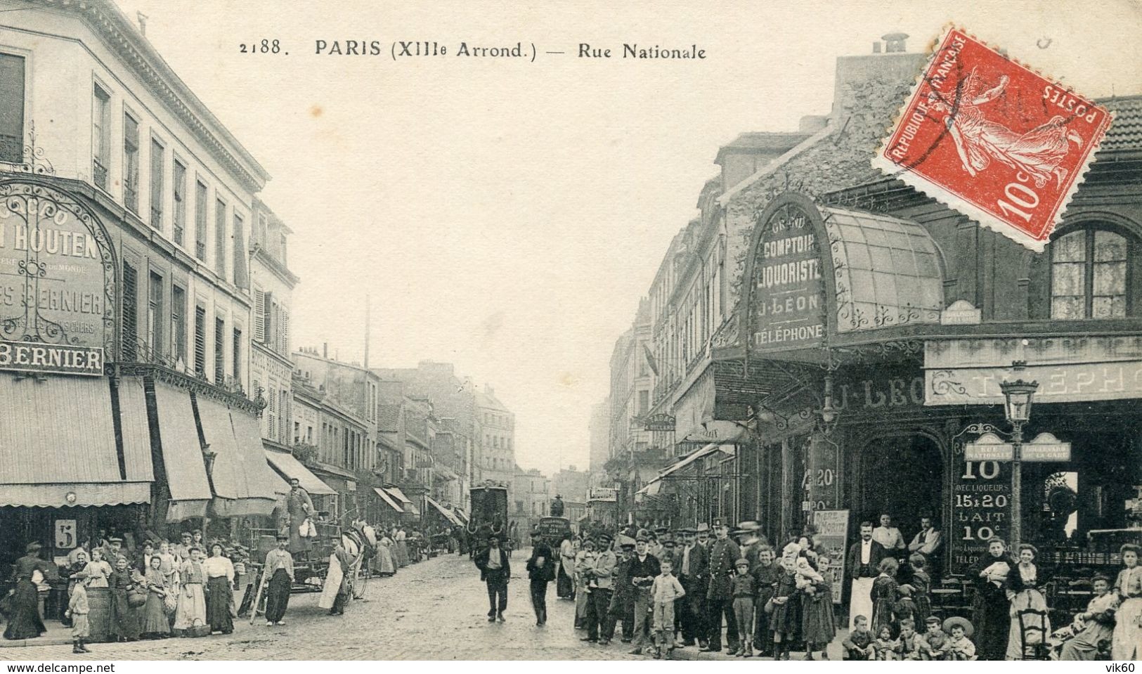 75013  PARIS   RUE NATIONALE ANIMEE - Distretto: 13