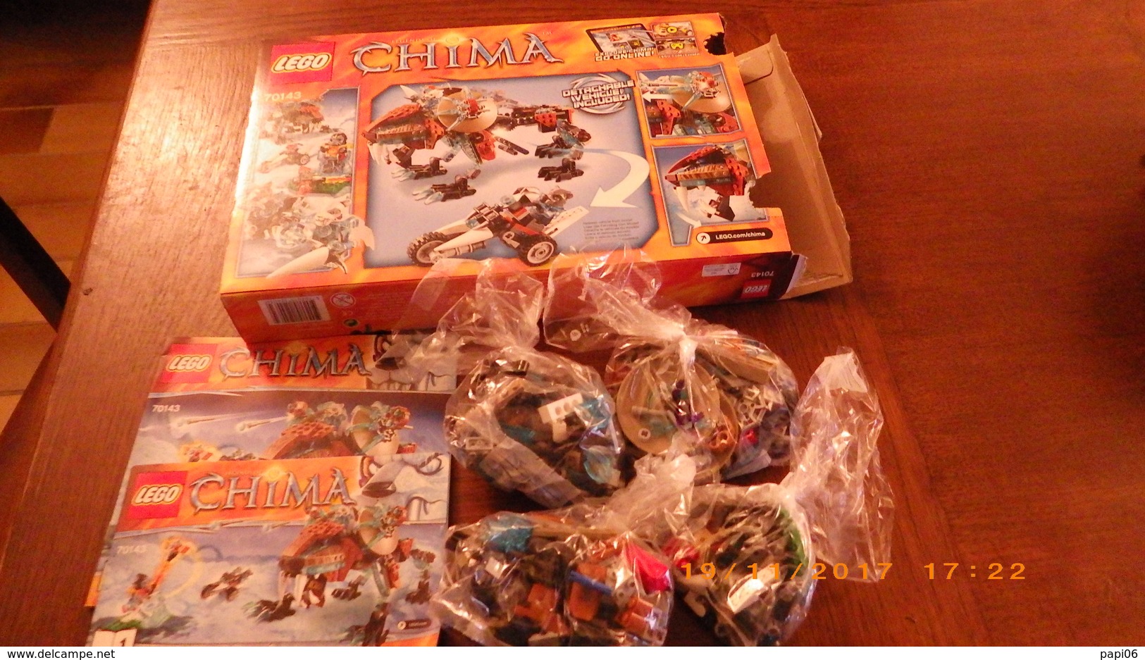 Lego Chima. 70143 Le Robot Tigre De Sir Fangar - Non Classés