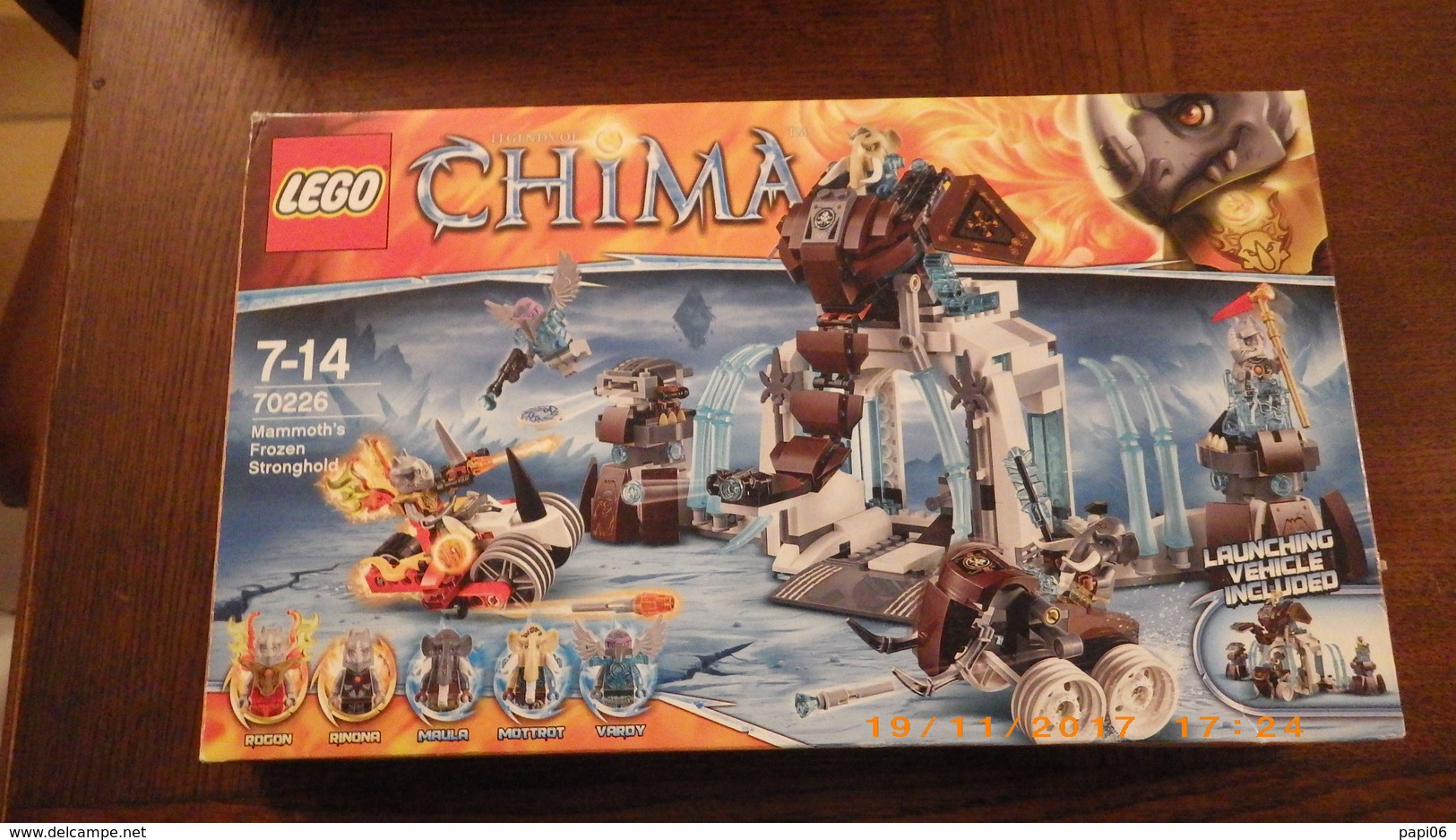 LEGO Chima . 70226   Forteresse Glacée Du Mammouth - Zonder Classificatie